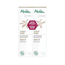 Melvita Huile d'Argan Bio 2X50ml