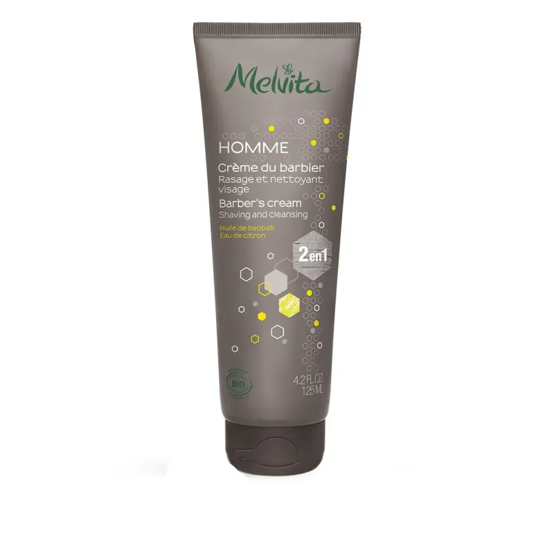Melvita Homme Crème du Barbier 125ml