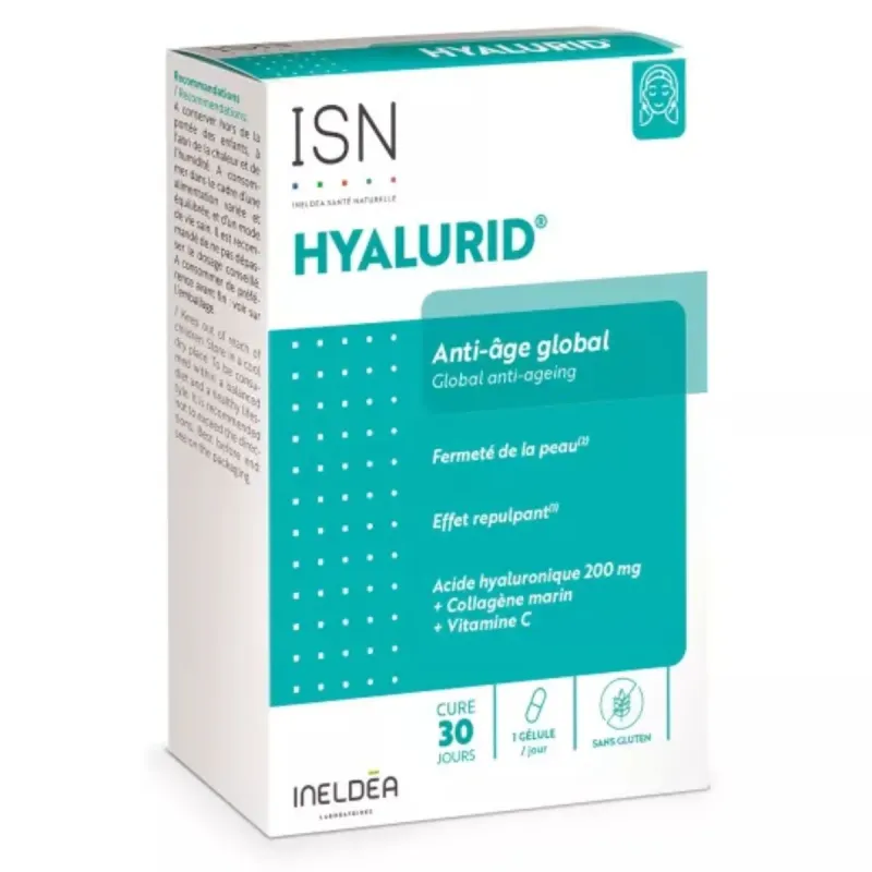 ISN Hyalurid Anti-âge Global 30 gélules