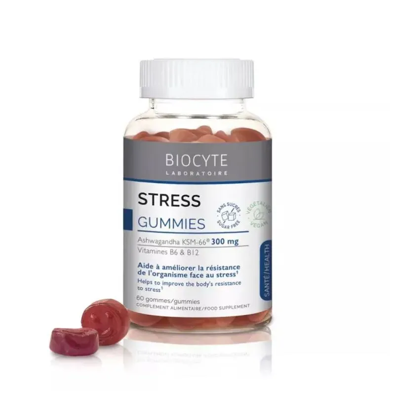 Biocyte Stress Gummies 60 Gommes Biocyte Stress Gummies 60 Gommes