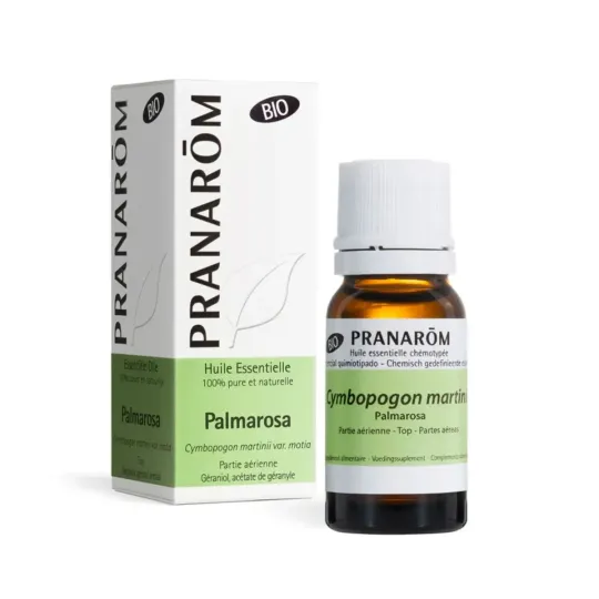 Pranarôm Palmarosa Bio 10ml Huile Essentielle Pranarôm Palmarosa Bio 10ml Huile Essentielle