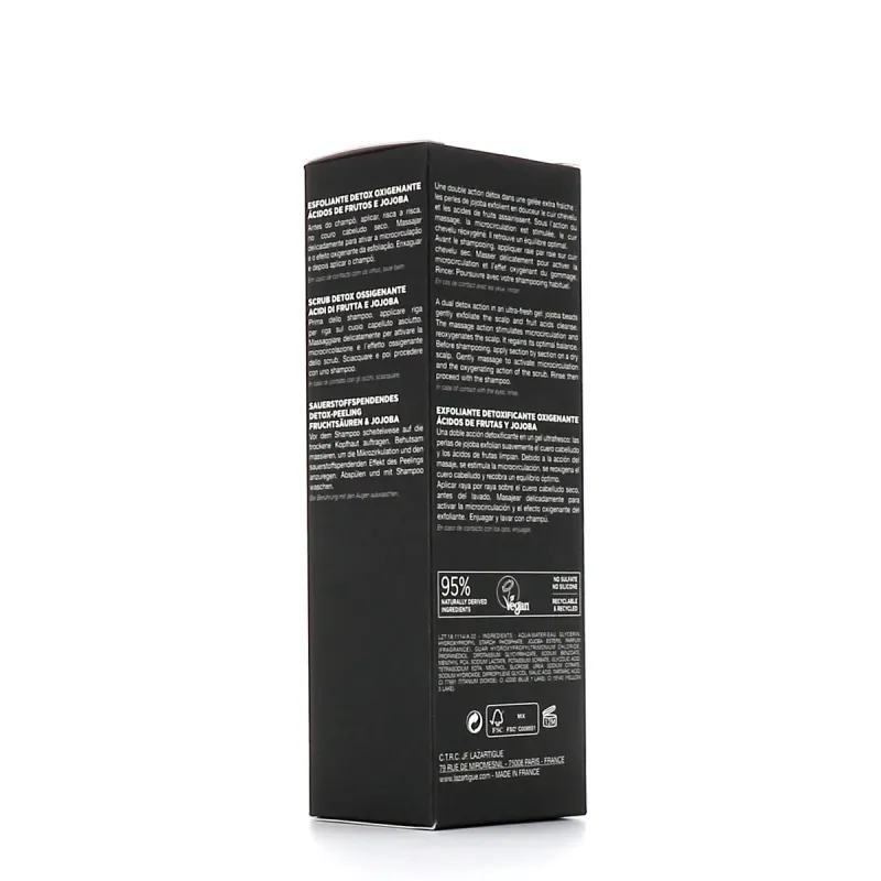 Lazartigue Exfoliate Scrub Détox Oxygénant Cheveux