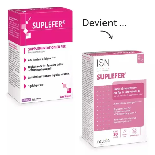 ISN Suplefer 30 Gélules