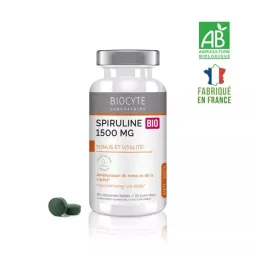 Biocyte Spiruline Bio 1500mg 60 comprimés