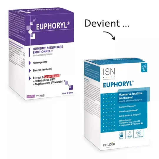 ISN Euphoryl Humeur & Equilibre Emotionnel 90 gélules