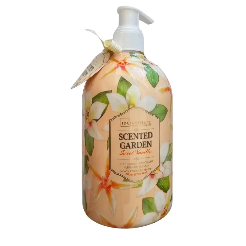 IDC Institute Scented Garden Sweet Vanilla Savon Mains 500ml
