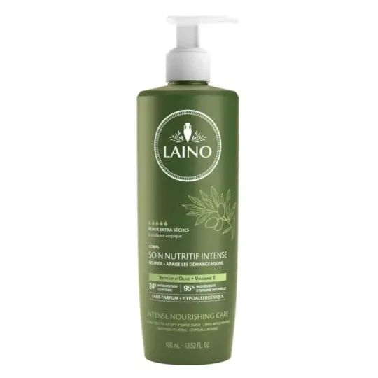 Laino Soin Nutritif Intense Visage et Corps 400ml Laino Soin Nutritif Intense Visage et Corps 400ml