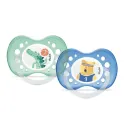 Dodie 2 Sucettes Anatomiques +18mois Bleu Dodie 2 Sucettes Anatomiques +18mois Bleu