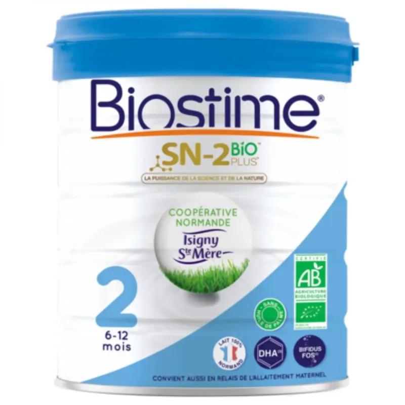 Biostime SN-2 Bio + Lait Bébé 6-12 mois 800g