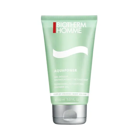 Biotherm Homme Aquapower Gel Douche Rafraîchissant Détoxifiant 150ml