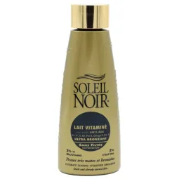 Soleil Noir Lait Vitaminé Sans Filtre Ultra Bronzant 150ml