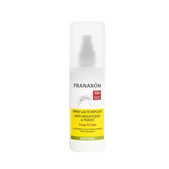 Pranarôm Aromapic Spray Lacté Répulsif 100ml Pranarôm Aromapic Spray Lacté Répulsif 100ml