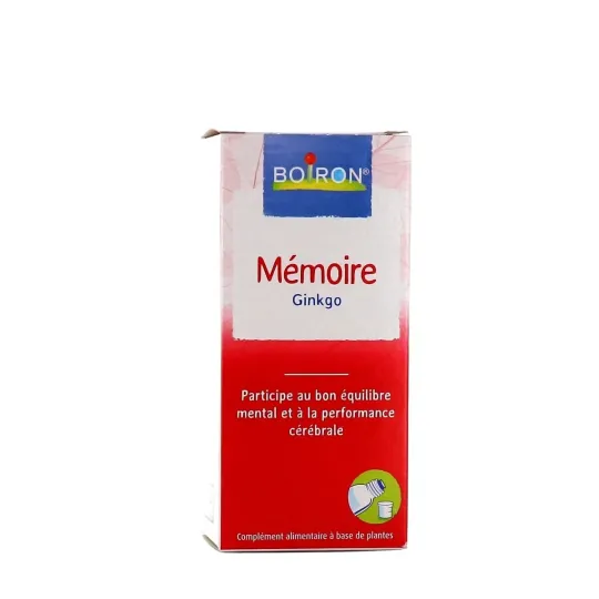 Boiron Mémoire Ginkgo 60ml Boiron Mémoire Ginkgo 60ml