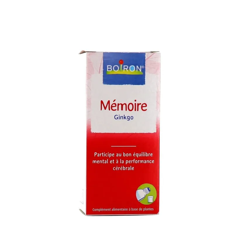 Boiron Mémoire Ginkgo 60ml Boiron Mémoire Ginkgo 60ml
