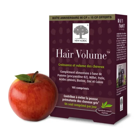 New Nordic Hair Volume 90 comprimés + 15 comprimés Offerts New Nordic Hair Volume 90 comprimés + 15 comprimés Offerts