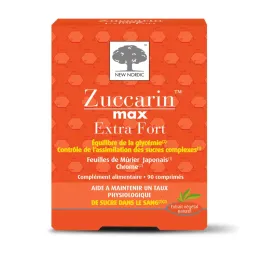 New Nordic Zuccarin Max Extra Fort 90 comprimés