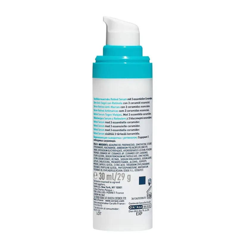 Cerave Sérum Rétinol Anti-Marques 30ml Cerave Sérum Rétinol Anti-Marques 30ml