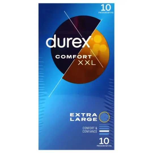 Durex Comfort XXL 10 Préservatifs
