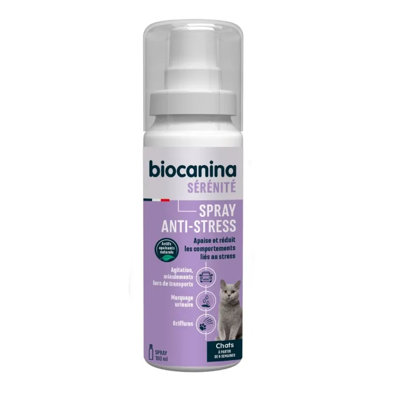 Biocanina Sérénité Spray Anti-stress 100ml Biocanina Sérénité Spray Anti-stress 100ml