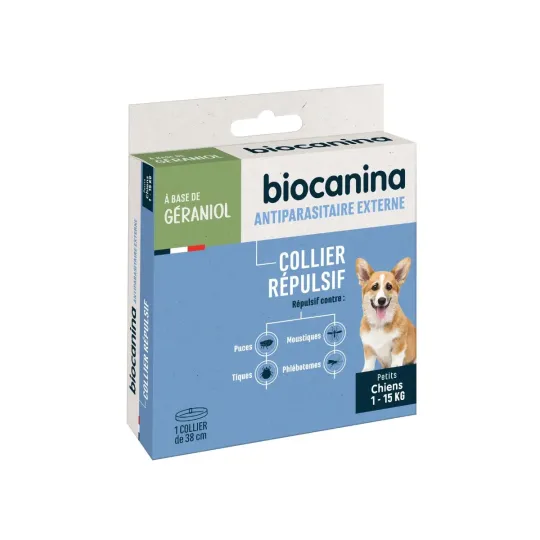 Biocanina Collier Répulsif Chien -15Kg Biocanina Collier Répulsif Chien -15Kg