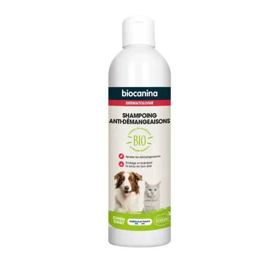 Biocanina Dermatologie Shampooing Anti-démangeaisons Bio 240 ml Biocanina Dermatologie Shampooing Anti-démangeaisons Bio 240 ml