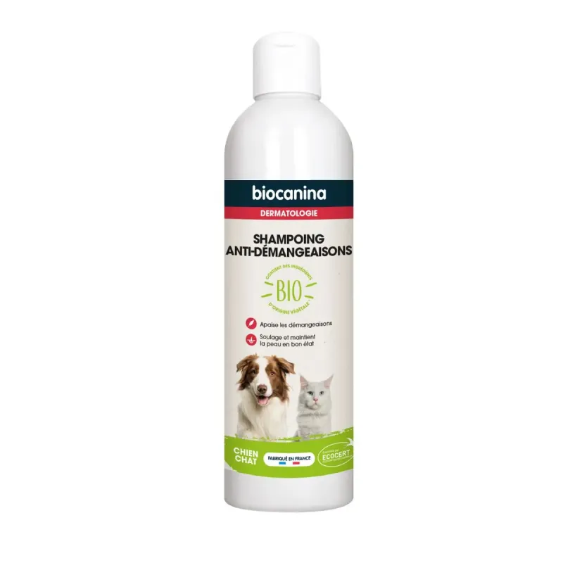 Biocanina Dermatologie Shampooing Anti-démangeaisons Bio 240 ml Biocanina Dermatologie Shampooing Anti-démangeaisons Bio 240 ml