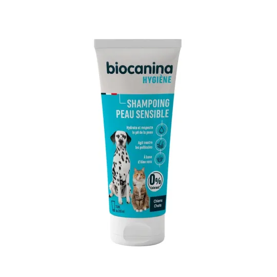 Biocanina Shampooing Peau Sensible Chien et Chat 200ml Biocanina Shampooing Peau Sensible Chien et Chat 200ml