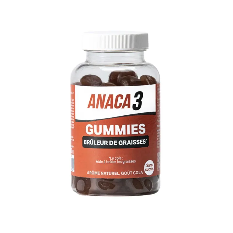 Anaca 3 Brûleur de Graisses 30 Gummies