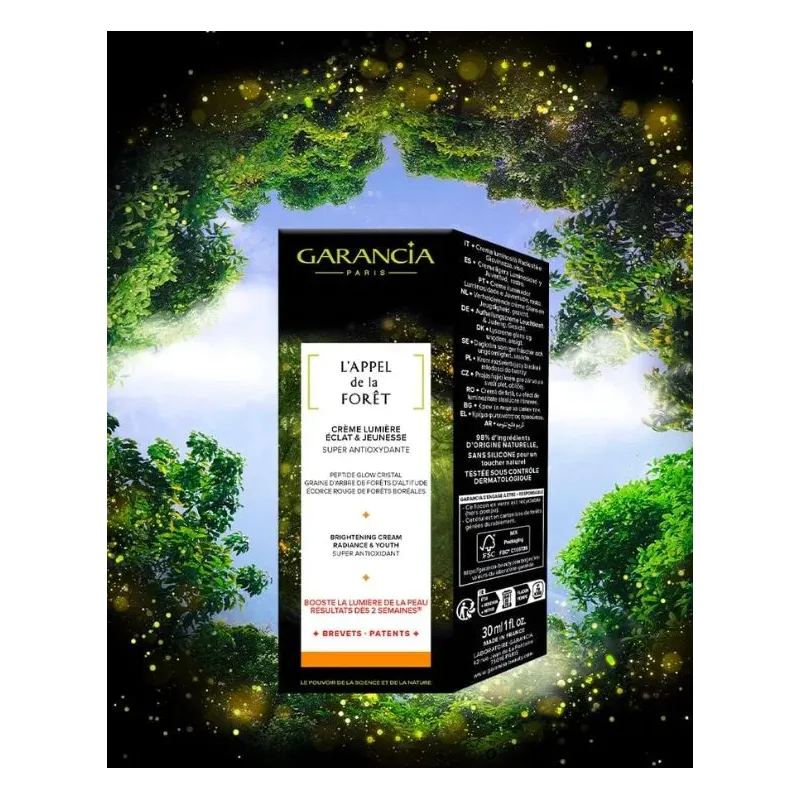 Garancia L'Appel de la Forêt Crème Lumière Eclat et Jeunesse 30ml Garancia L'Appel de la Forêt Crème Lumière Eclat et Jeunesse 30ml