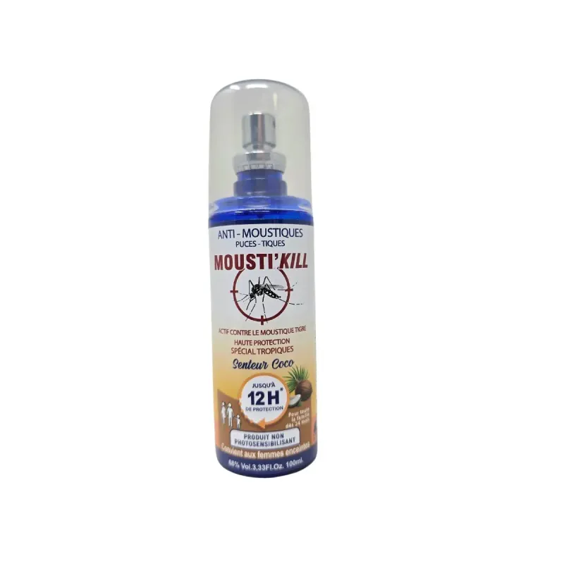 Mousti'Kill Spray Anti Moustiques 100 ml