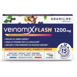 Granions Veinomix Flash 1200mg 30 Comprimés