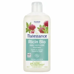 Natessance Huile Végétale de Ricin Bio 250ml