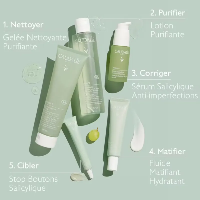 Caudalie Vinopure Fluide Matifiant Hydratant 40ml Caudalie Vinopure Fluide Matifiant Hydratant 40ml