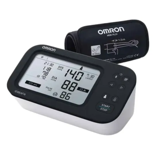Omron M7 Intelli IT AFib Tensiometre Automatique Connecté Bras Omron M7 Intelli IT AFib Tensiometre Automatique Connecté Bras