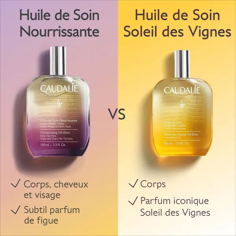 Caudalie Huile de Soin Lissage & Glow 100ml