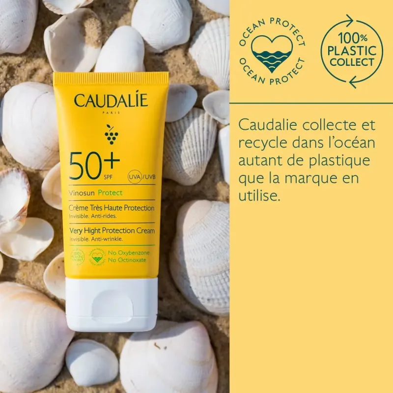 Caudalie Vinosun Protect SPF50+ Crème 50ml