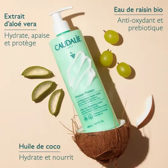 Caudalie Vinosun Protect Lait Réparateur Après-Soleil 400ml Caudalie Vinosun Protect Lait Réparateur Après-Soleil 400ml