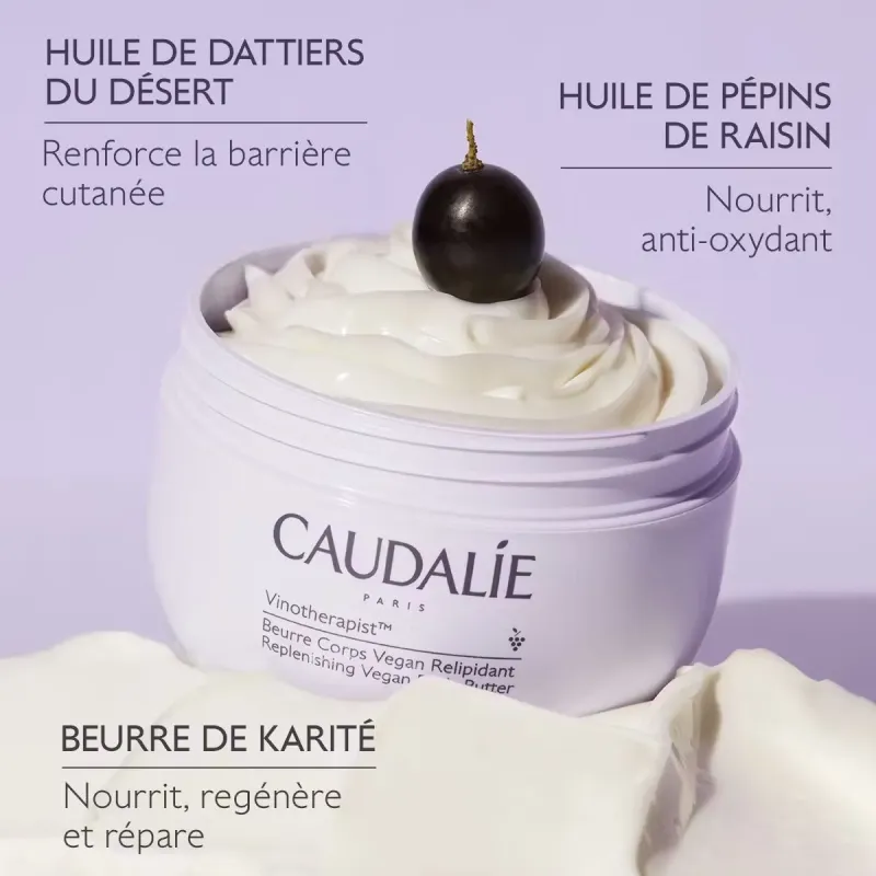 Caudalie Vinotherapist Beurre Corps Relipidiant Vegan 250ml Caudalie Vinotherapist Beurre Corps Relipidiant Vegan 250ml