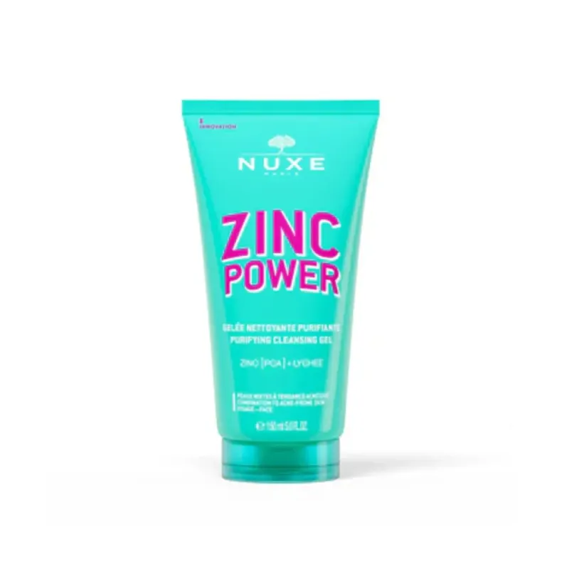 Nuxe Zinc Power Gelée Nettoyante Purifiante 150ml Nuxe Zinc Power Gelée Nettoyante Purifiante 150ml
