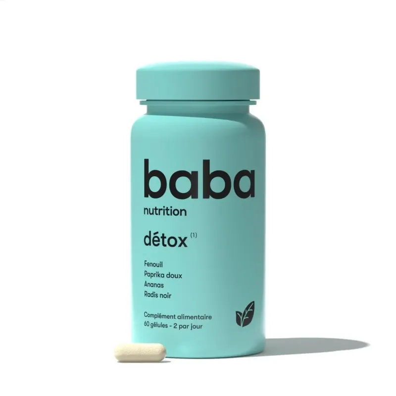 Baba Nutrition Détox 60 gélules Baba Nutrition Détox 60 gélules