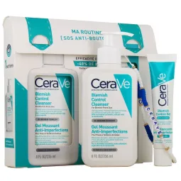 Cerave Ma Routine SOS Anti-boutons 276ml+Cordon Téléphone OFFERT