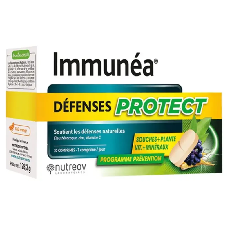 Nutreov Immunéa Défenses Protect 30 comprimés