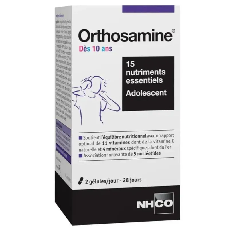 NHCO Orthosamine Nutriments Adolescents