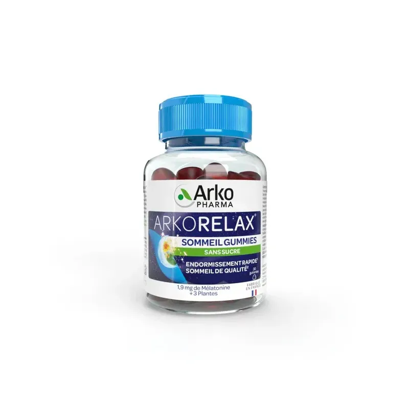 Arkopharma Arkorelax Sommeil Gummies packaging Arkopharma Arkorelax Sommeil Gummies packaging