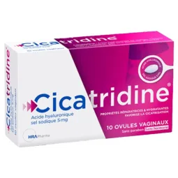 Cicatridine Ovules Vaginaux X10