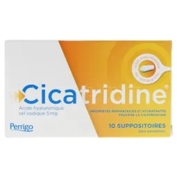 Cicatridine Suppositoires X10