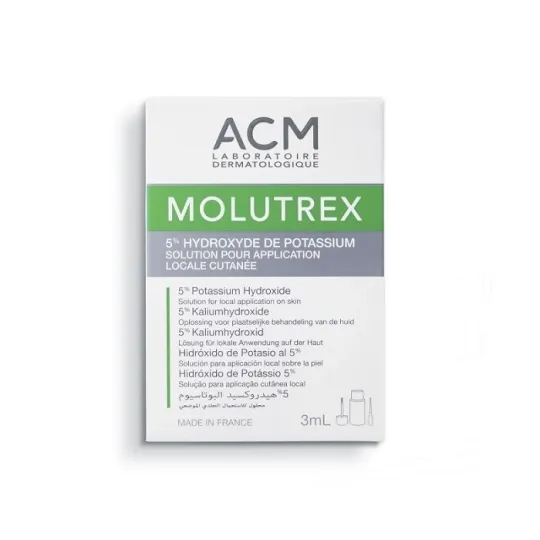 ACM Molutrex Solution Pour Application Locale Cutanée 3ml ACM Molutrex Solution Pour Application Locale Cutanée 3ml