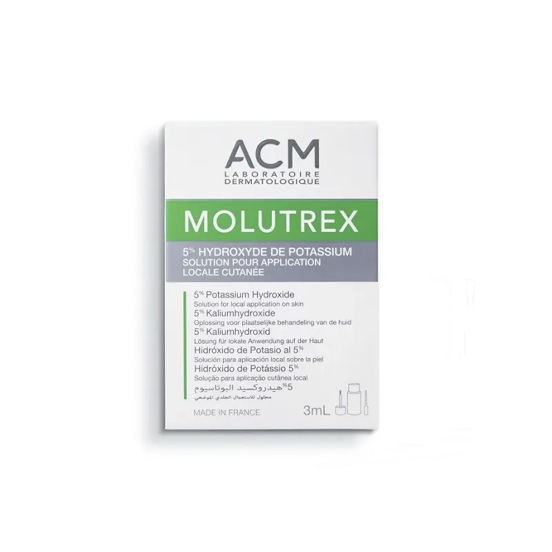 ACM Molutrex Solution Pour Application Locale Cutanée 3ml ACM Molutrex Solution Pour Application Locale Cutanée 3ml