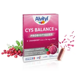 Alvityl Cys Balance 36 probiotiques