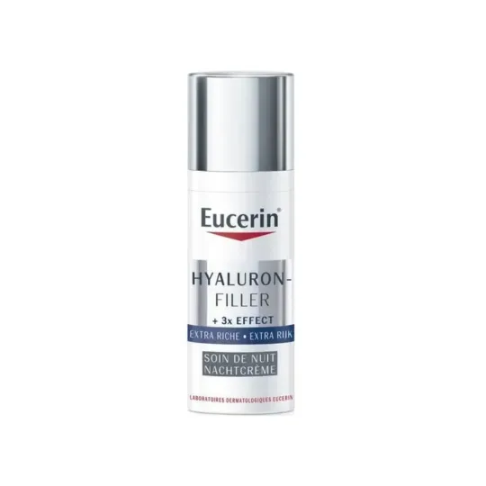Eucerin Hyaluron Filler +3x Effect Extra Riche Soin De Nuit Eucerin Hyaluron Filler +3x Effect Extra Riche Soin De Nuit